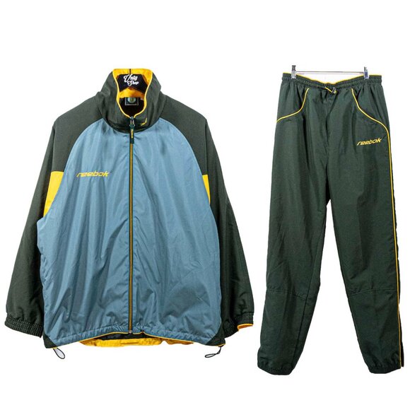 Sporting Clube De Portugal Reebok Training Suit Jacket Pants 2002 2003 Medium